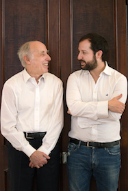 Bruno Canino e Davide Alogna Bruno Canino e Davide Alogna