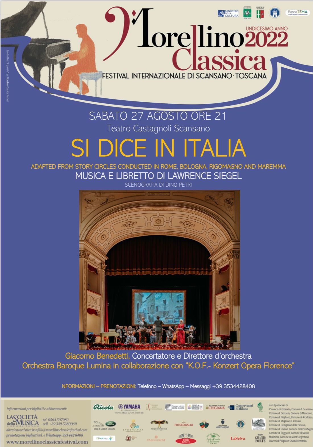 Opera Lirica Si dice in Italia
