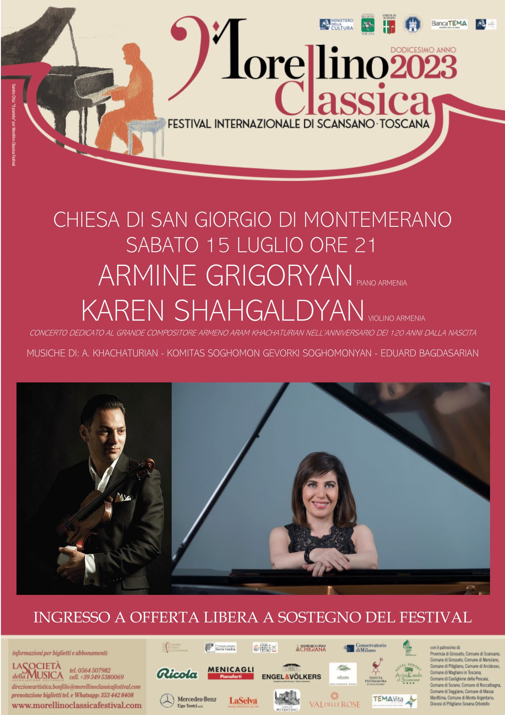 Concerto 15 Luglio Scansano