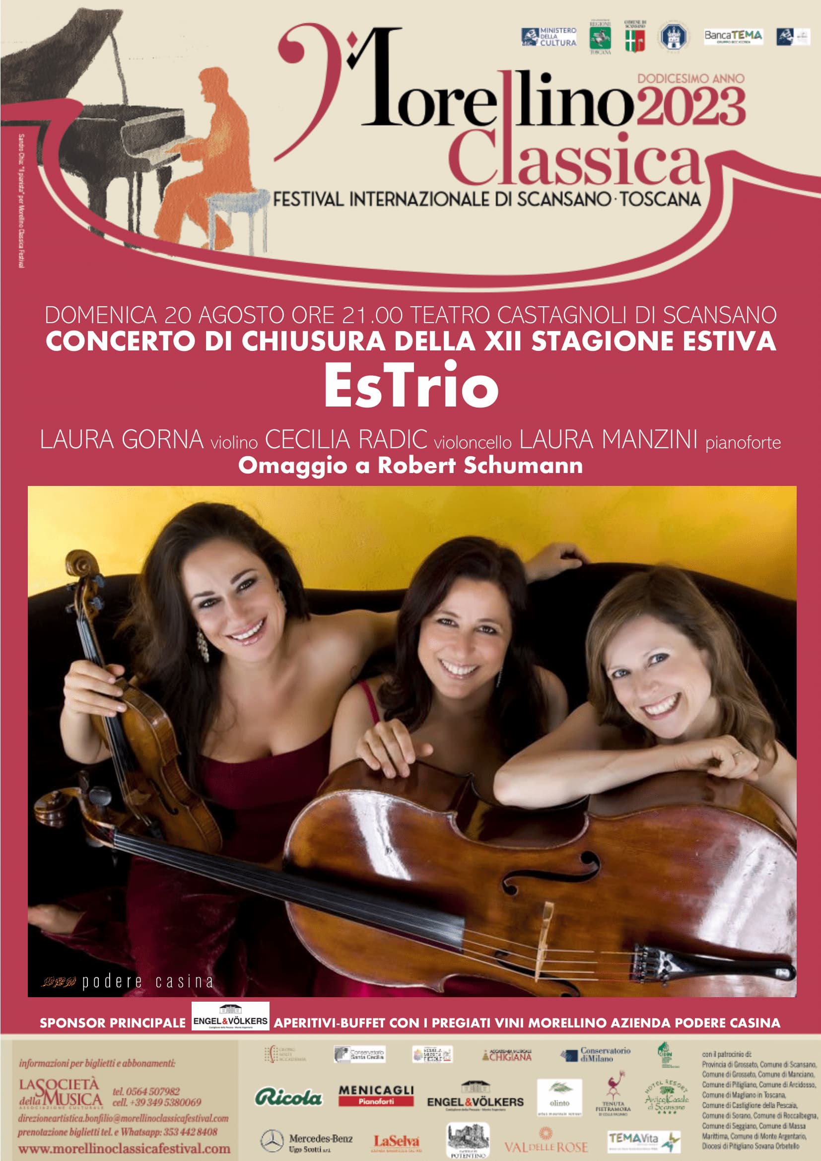 Estrio Morellino Classica Festival Concerto