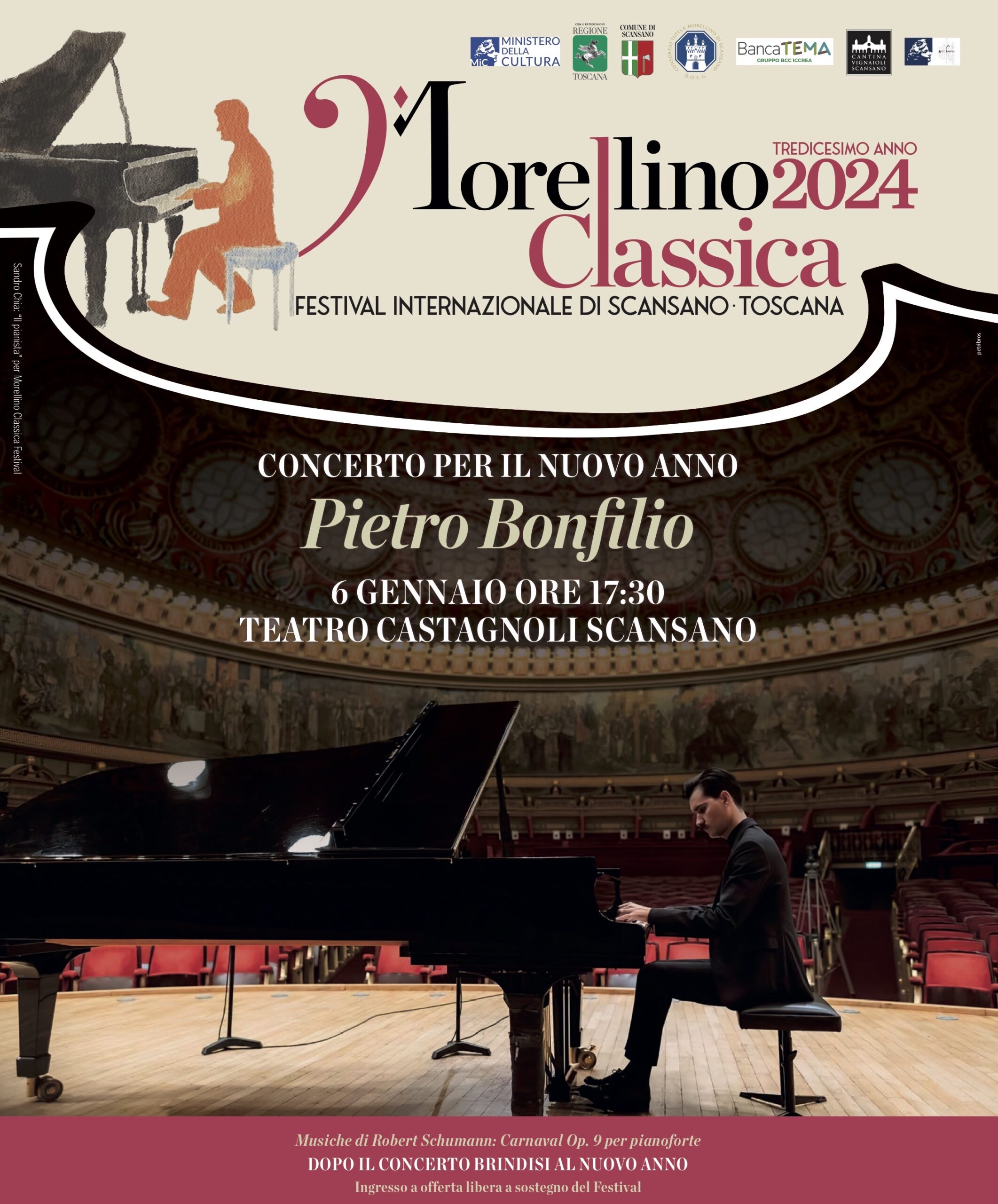 Concerto per il Nuovo Anno - Pietro Bonfilio 6 Gennaio Castagnoli