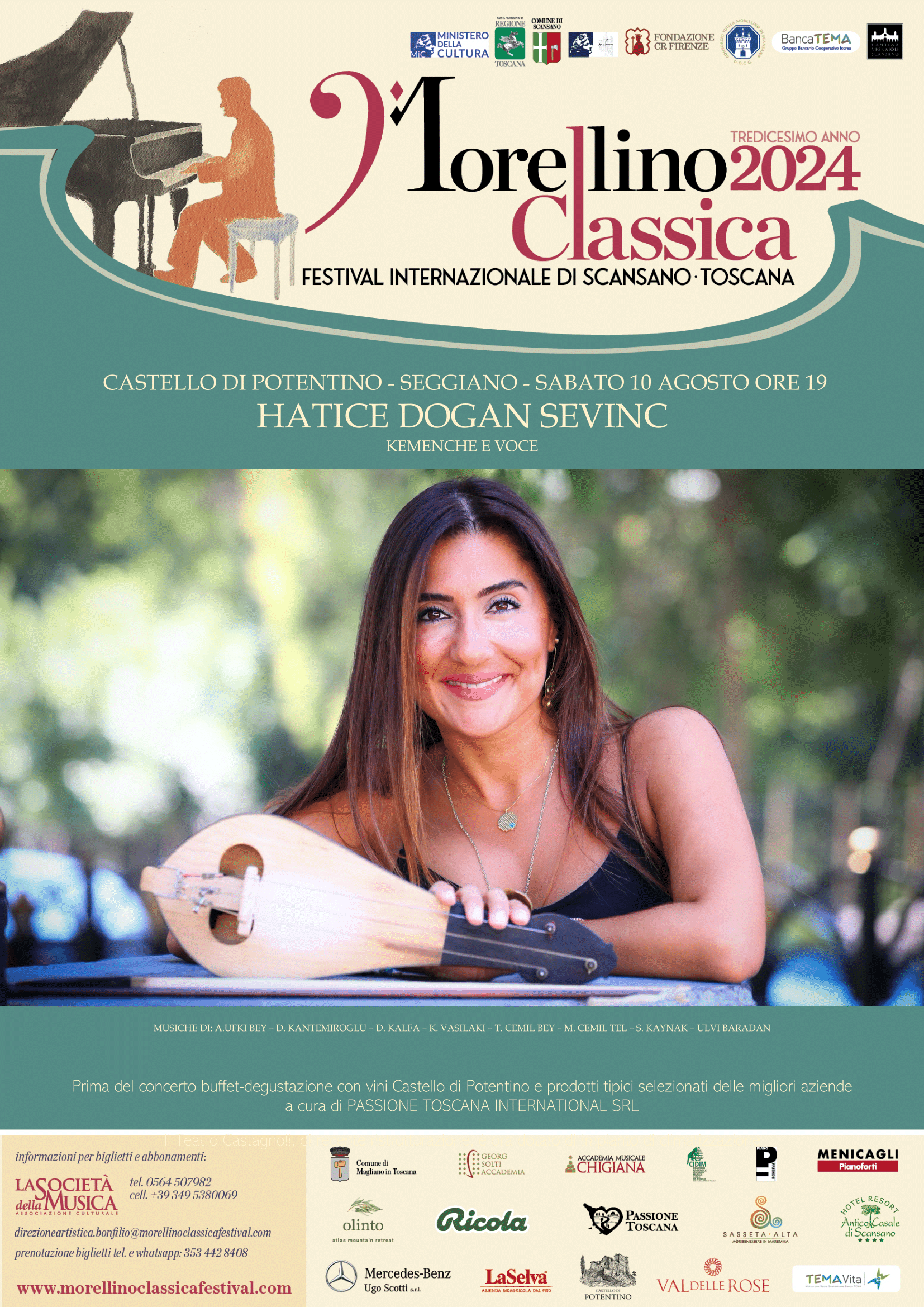 Concerto al Castello di Potentino 2024